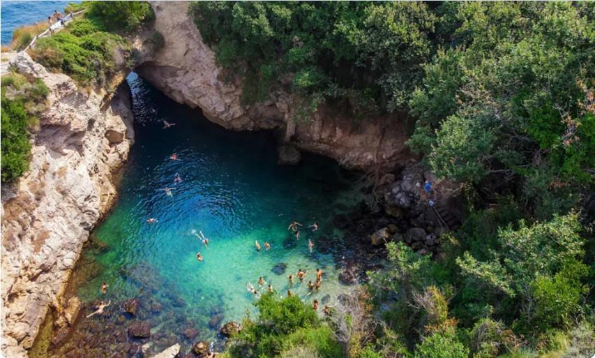 Un Paradiso A Sorrento Con Piscina Massa Lubrense Exterior photo
