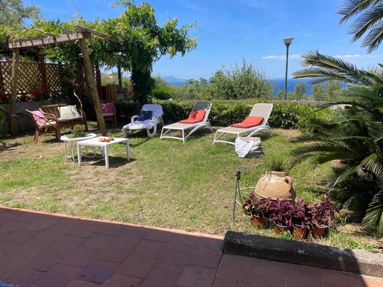 Un Paradiso A Sorrento Con Piscina Massa Lubrense Exterior photo